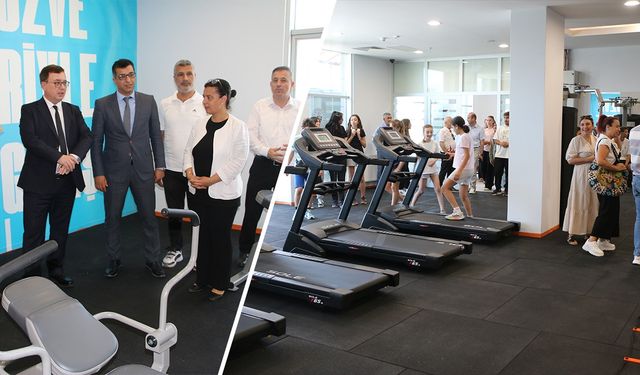 Kütahya’da ücretsiz fitness salonu hizmete açıldı
