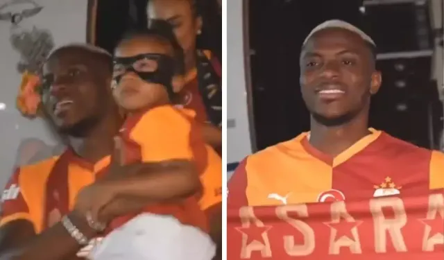 Victor Osimhen sonunda İstanbul’da!