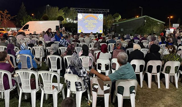Gediz’de açık hava sineması günleri başladı