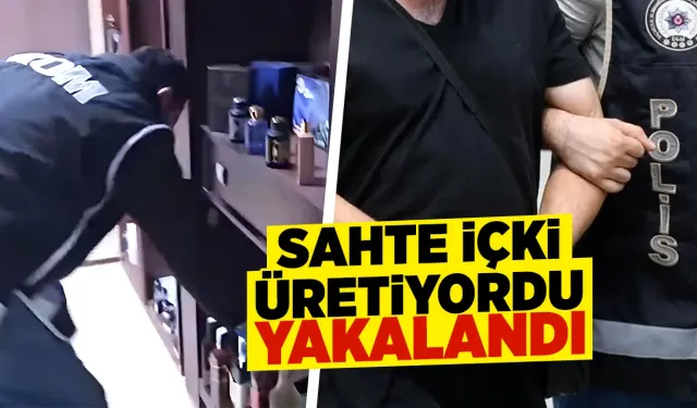 Kütahya’da polis ekiplerinden sahte alkol operasyonu