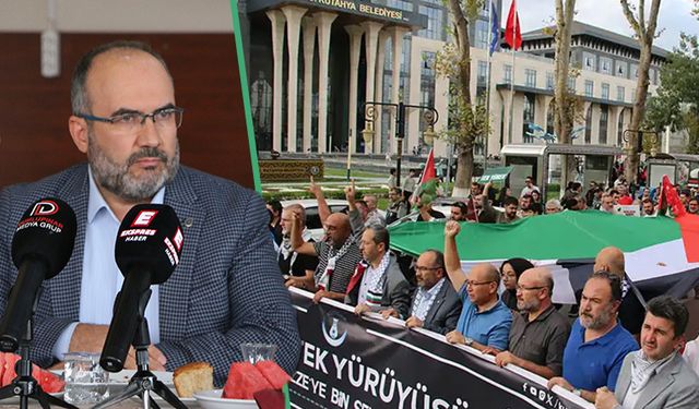 Kütahya’dan otobüslerle Filistin’e destek için Ankara’ya gidecekler
