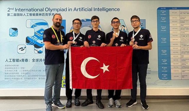 Türkiye’den yapay zeka olimpiyatında 4 madalya