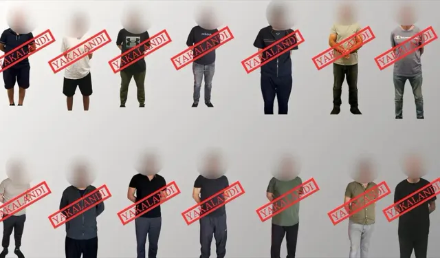 Kırmızı bültenle aranan 12 suçlu Türkiye’ye getirildi