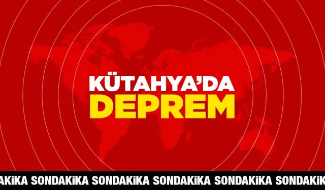 Kütahya’da 3.1 büyüklüğünde deprem meydana geldi