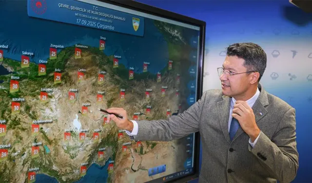 Perşembe günü yurt genelinde sıcaklıklar 12 derece düşecek