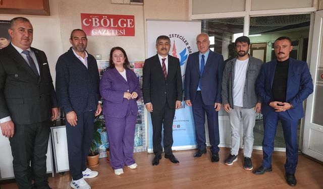 Anahtar Parti’den Kütahya Gazeteciler Birliği’ne ziyaret