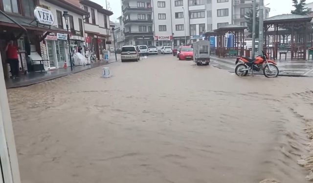 Bilecik'te sağanak etkili oldu