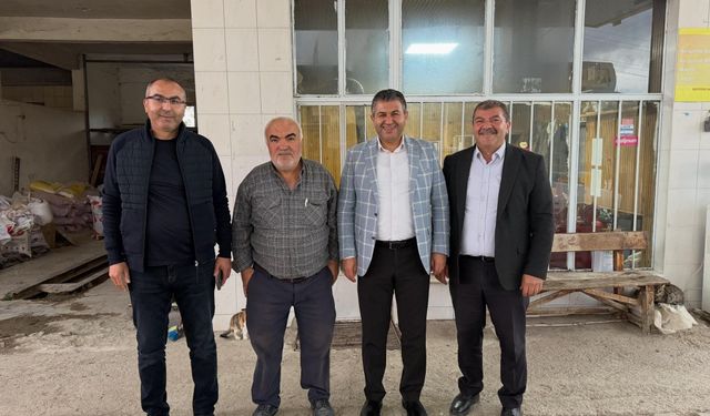 Kütahya gediz yerel işletmelere destek ziyaretleri sürüyor