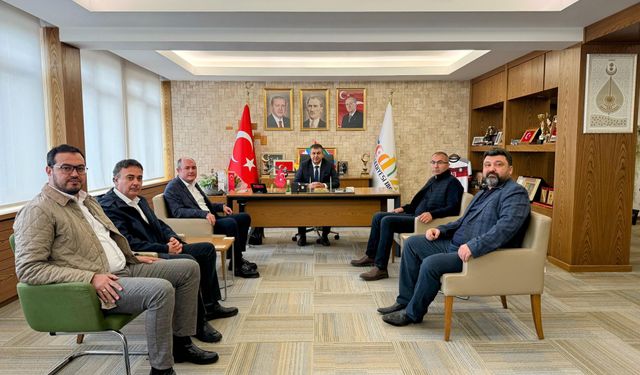 Kütahya Gediz’de Nursan Kablo yöneticilerinden ziyaret