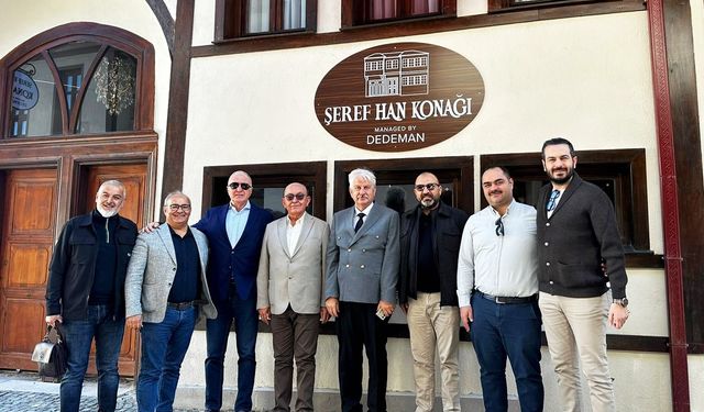 Kütahya OSB yönetiminden Şeref Han Konağı’na ziyaret