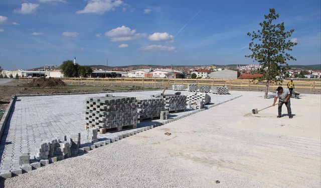 Kütahya Tavşanlı karakovada rahvan at pisti çalışmaları