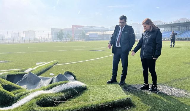 Kütahya'da spor tesislerini yenileme çalışmaları tamamlandı