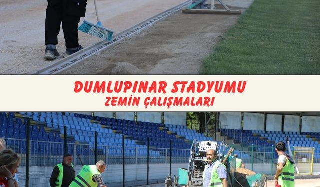 Kütahya’da futbol sahalarında çalışmalar tamamlandı