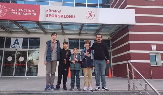 Kütahya Tavşanlı Belediyespor’dan madalya sevinci