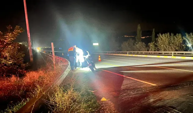 Aydın’da motosiklet kazasında bir kişi hayatını kaybetti