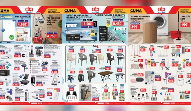 BİM 14 Kasım Aktüel Kataloğu Yayımlandı