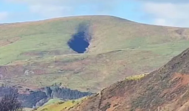 Dağ yamacındaki gizemli deliğin sırrı çözüldü