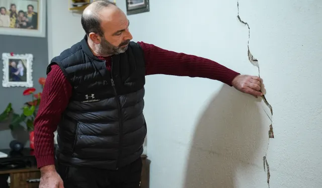 İzmir’de tünel çalışması evlerde hasara yol açtı