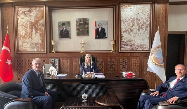 Kütahya Altıntaş Kaymakamına hayırlı olsun ziyareti