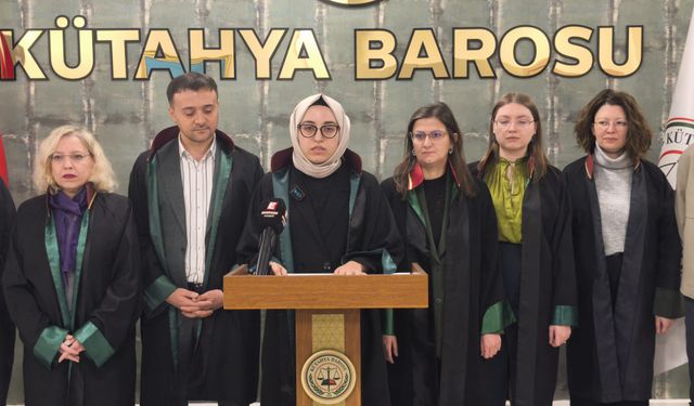 Kütahya Barosu’ndan kadına yönelik şiddetle mücadele vurgusu