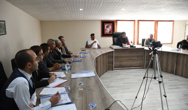 Kütahya Emet belediyesi Kasım ayı Meclis Toplantısı yapıldı