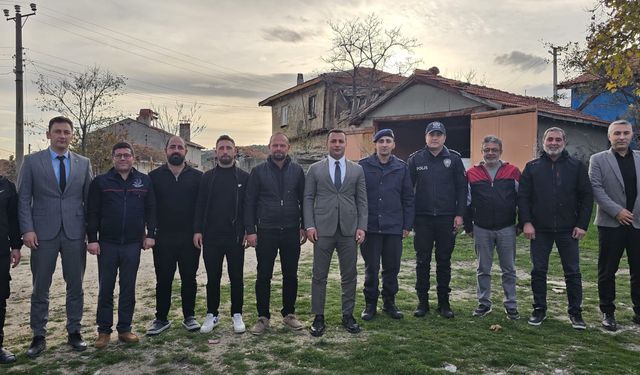 Kütahya Emet Kaymakamı Başkapan’dan Doğanlar köyü ziyareti