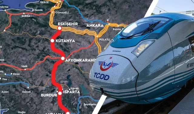 Kütahya Valiliği kent merkezinden geçecek ikinci hızlı tren hattını da açıkladı