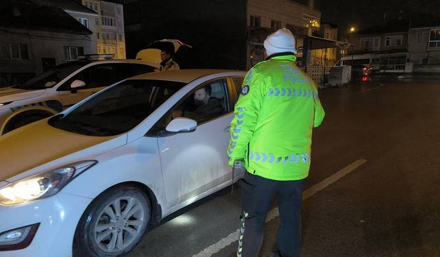 Kütahya’da alkol denetimi: 3 sürücüye para cezası
