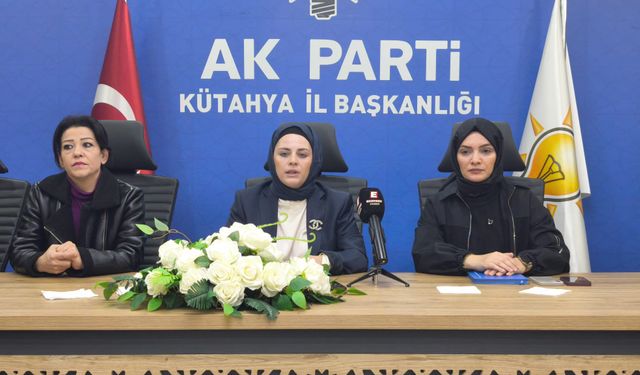 Kütahya’da kadınlardan “şiddet”le mücadele açıklaması