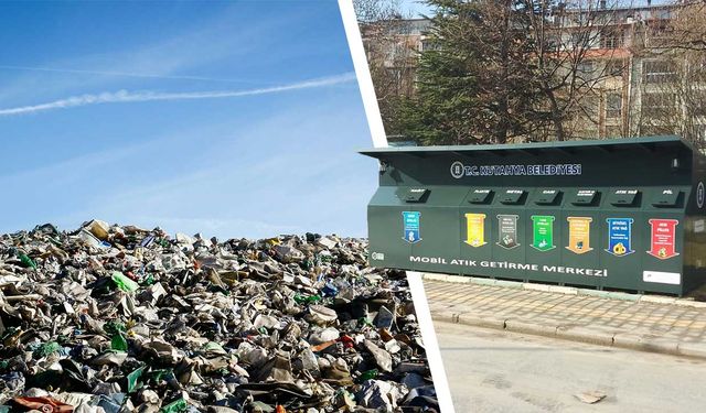 Kütahya’da toplanan atık miktarı açıklandı