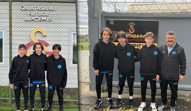 Kütahyaspor altyapısından Galatasaray’a davet edildiler