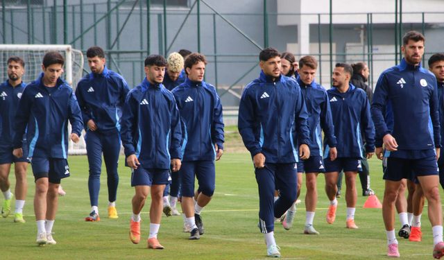 Kütahyaspor antrenmanlarına devam ediyor