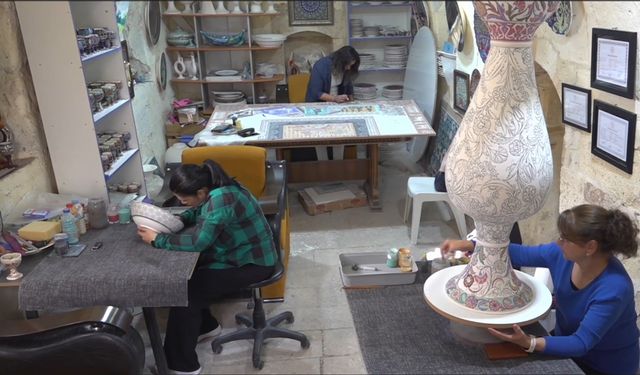 Nevşehir’de tarihi konak kadınlara ilham oldu