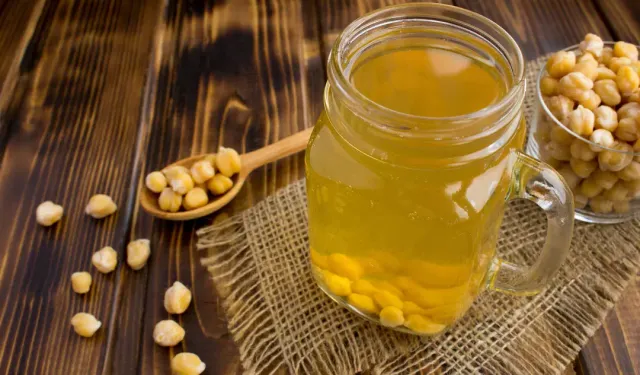 Nohut suyu lavaboya dökülmemeli: Altın değerinde sıvı