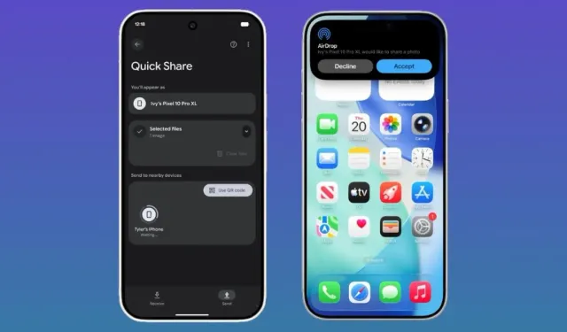 Quick Share’e AirDrop desteği geldi