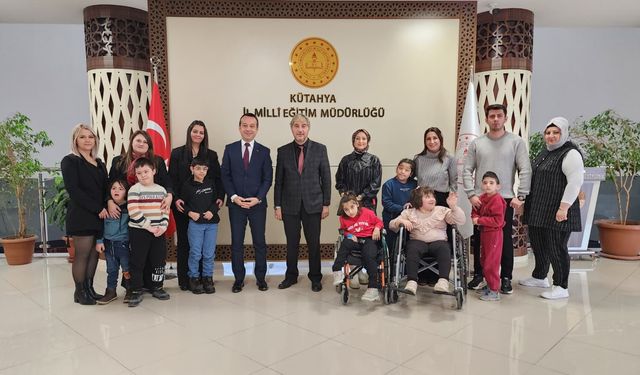 3 Aralık’ta özel eğitim öğrencilerinden anlamlı ziyaret