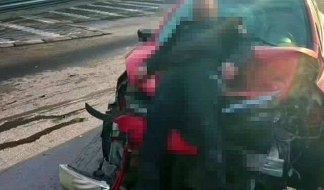 Aydın’da polise çarpıp fotoğrafını paylaşan sürücü gözaltında