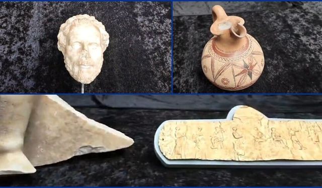 Boubon kökenli eserler Türkiye’ye geri döndü