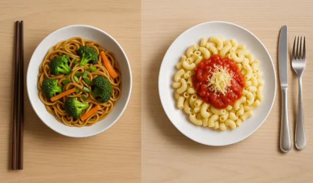 İşte bu yüzden Japonlar yemek çubukları ile yemek yiyor