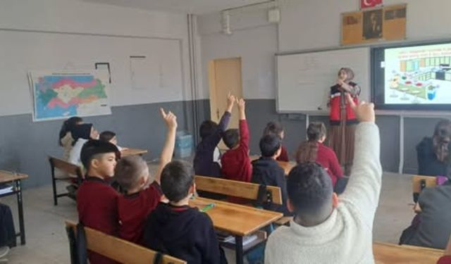 Kütahya Gediz’de öğrencilere gıda güvenilirliği ve israf eğitimi