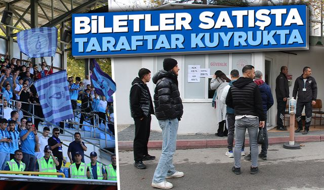 Kütahya halkı, Eskişehirspor maçı için tek yürek