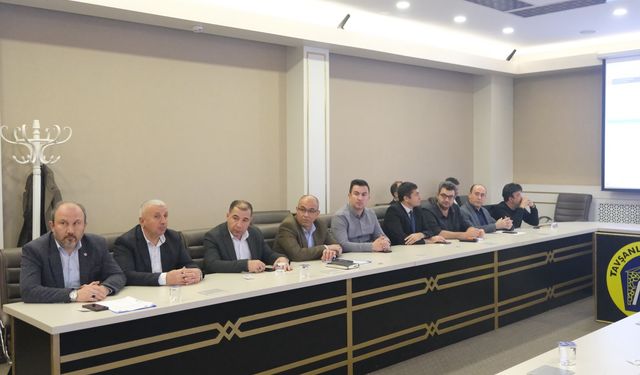 Kütahya Tavşanlı’da galericiler sitesi toplantısı yapıldı