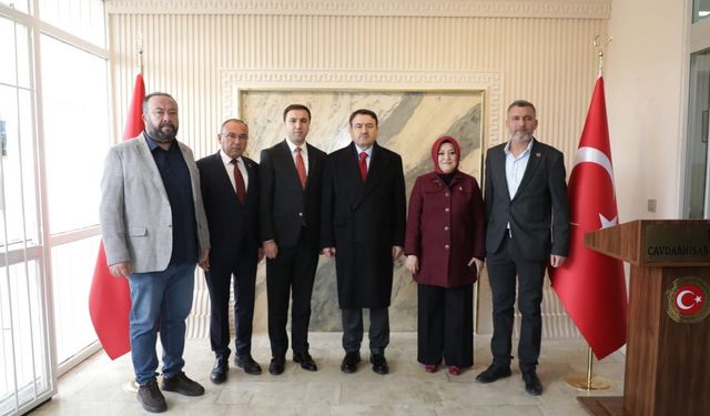 Kütahya Valisi Çavdarhisar Kaymakamlığını ziyaret etti