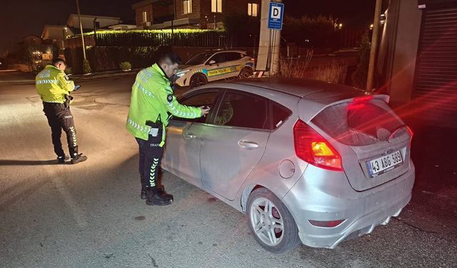 Kütahya’da alkollü sürücülere yönelik denetimler sıklaştırıldı