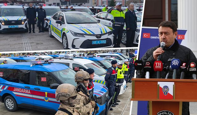 Kütahya’da güvenlik güçlerine yeni araç takviyesi