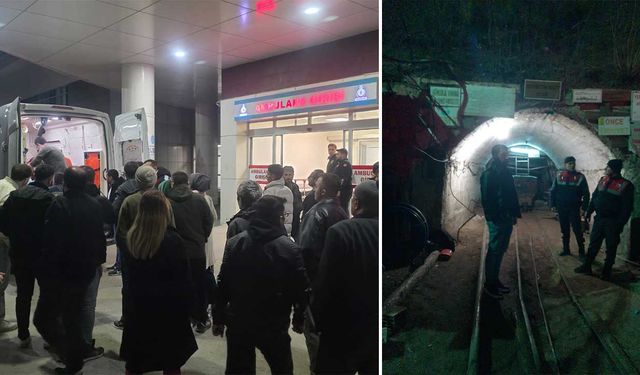 Kütahya'da maden ocağında gazda mahsur kalan işçiler kurtarıldı