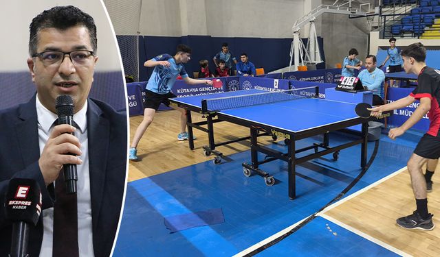 Kütahya’da masa tenisi bölge yarışmaları heyecanı başladı