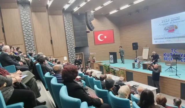 Kütahya’da Şair ve Yazar Esat Anık’a saygı gecesi
