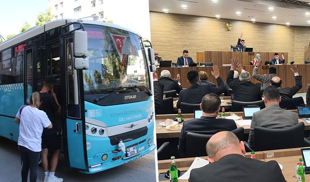 Kütahya’da şehir içi ulaşım zamlanacak mı?