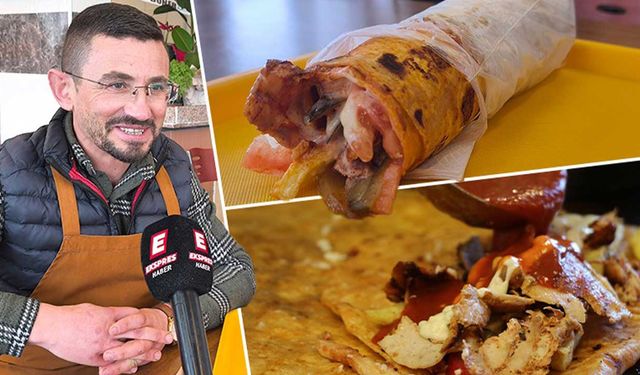 Kütahya’da tavuk dürümde yeni lezzet